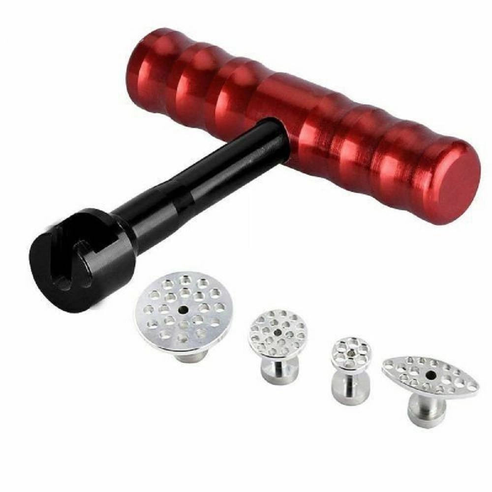 Trade Shop - Kit 28 Pz Riparazione Ammaccature Botte Auto Tira Bolle Bozze Senza Verniciatura -