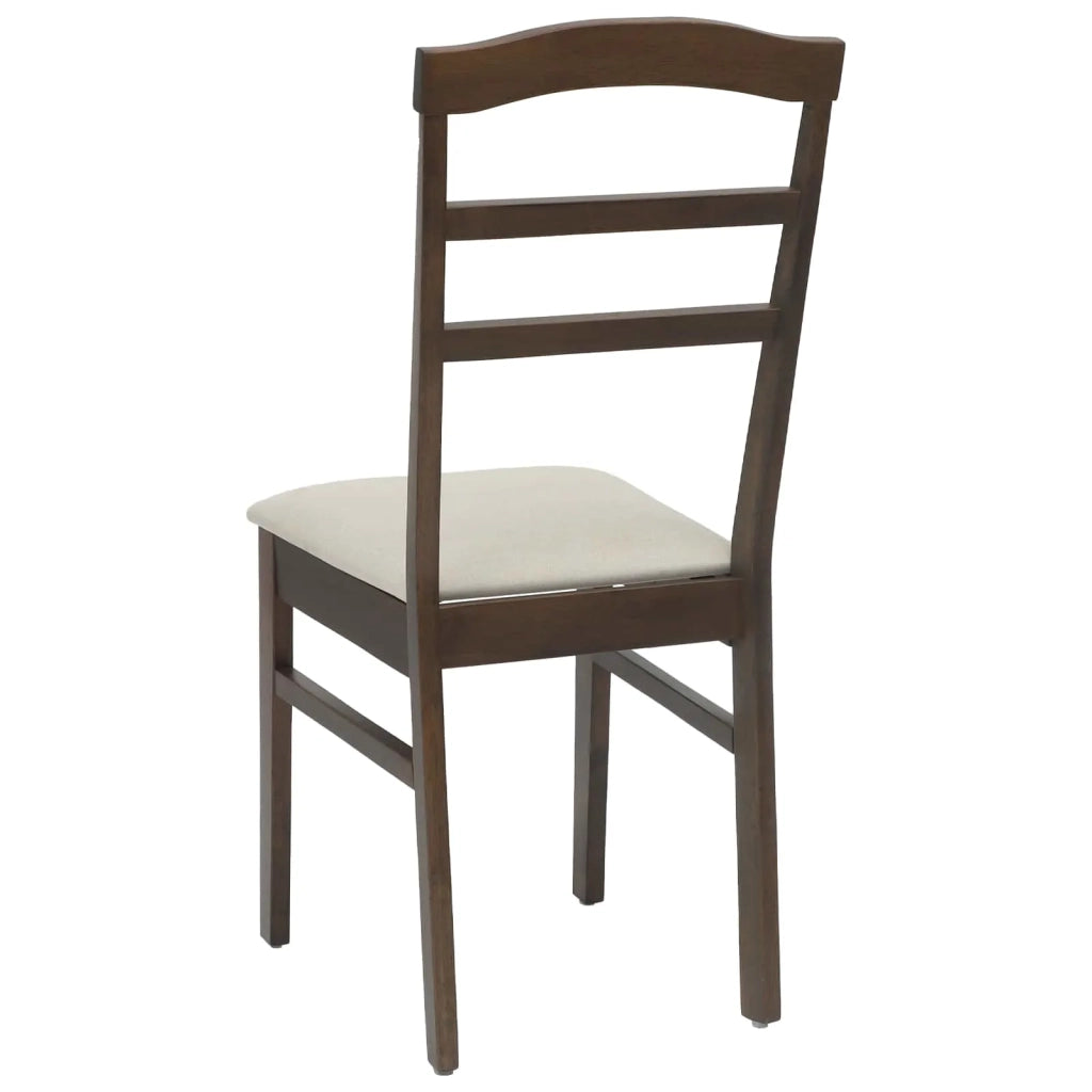 Sedia da pranzo 2 pcs Marrone chiaro e chiaro 42020492