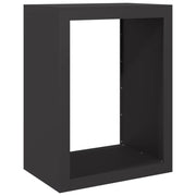 Rastrelliera per Legna da Ardere Nera 60x40x80 cm in Acciaio CFW7885930