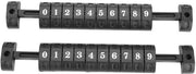 Tabellone da Calcio da Tavolo - Set da 2 Pannelli - Materiale di Alta Qualità - Progetto Ergonomico - Leggero e Sostenibile - Segna fino a 10 Punti