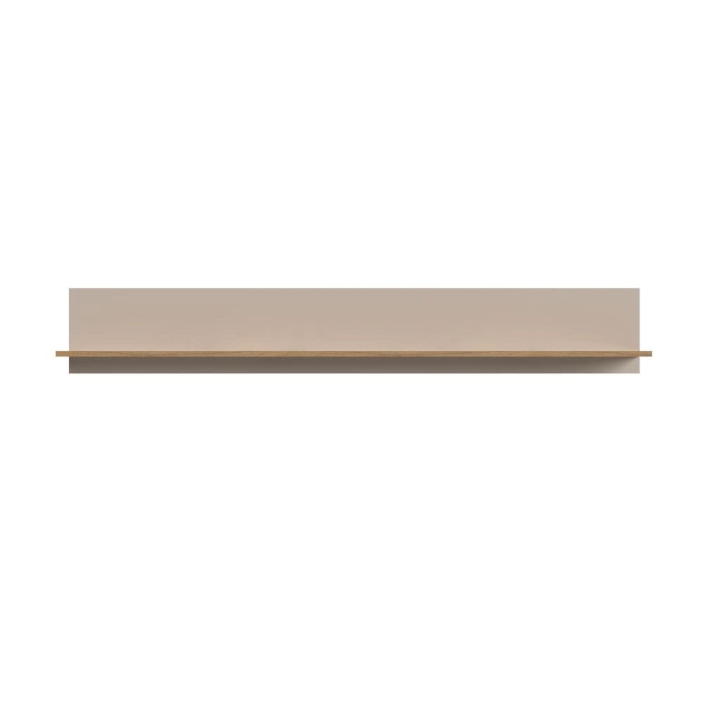 Mensola Frezo04 in cashmere e rovere evoque 167x17.6x25H