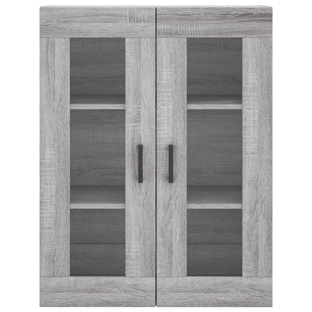 Mobile a Parete Grigio Sonoma 69,5x34x90 cm 828482