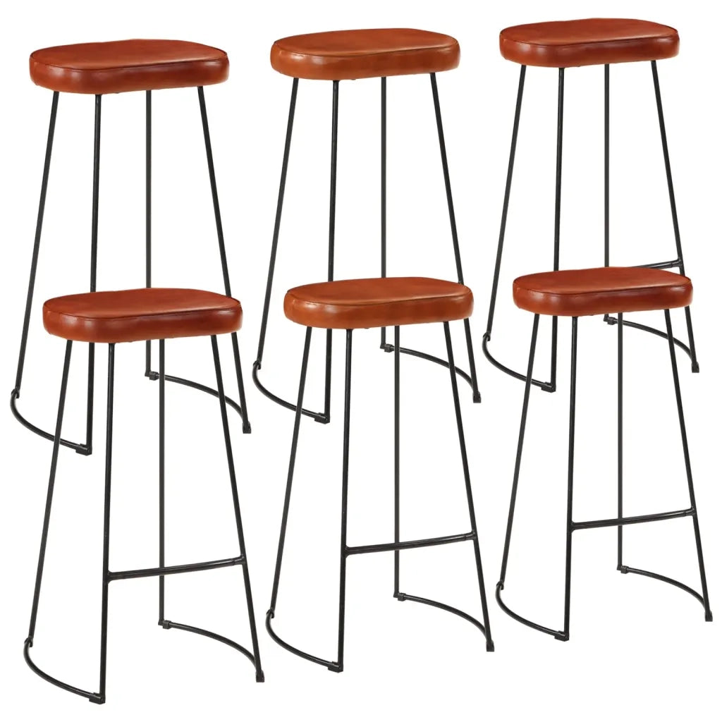 Set Bar 7pz Legno Massello Mango Grezzo e Metallo