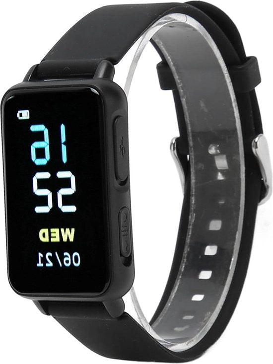 Orologio Registratore di Voce - Registrazione Continua per 50 Ore - Funzione di Registrazione MP3 - Registrazione a Orologio - Dispositivo Audio (4G)