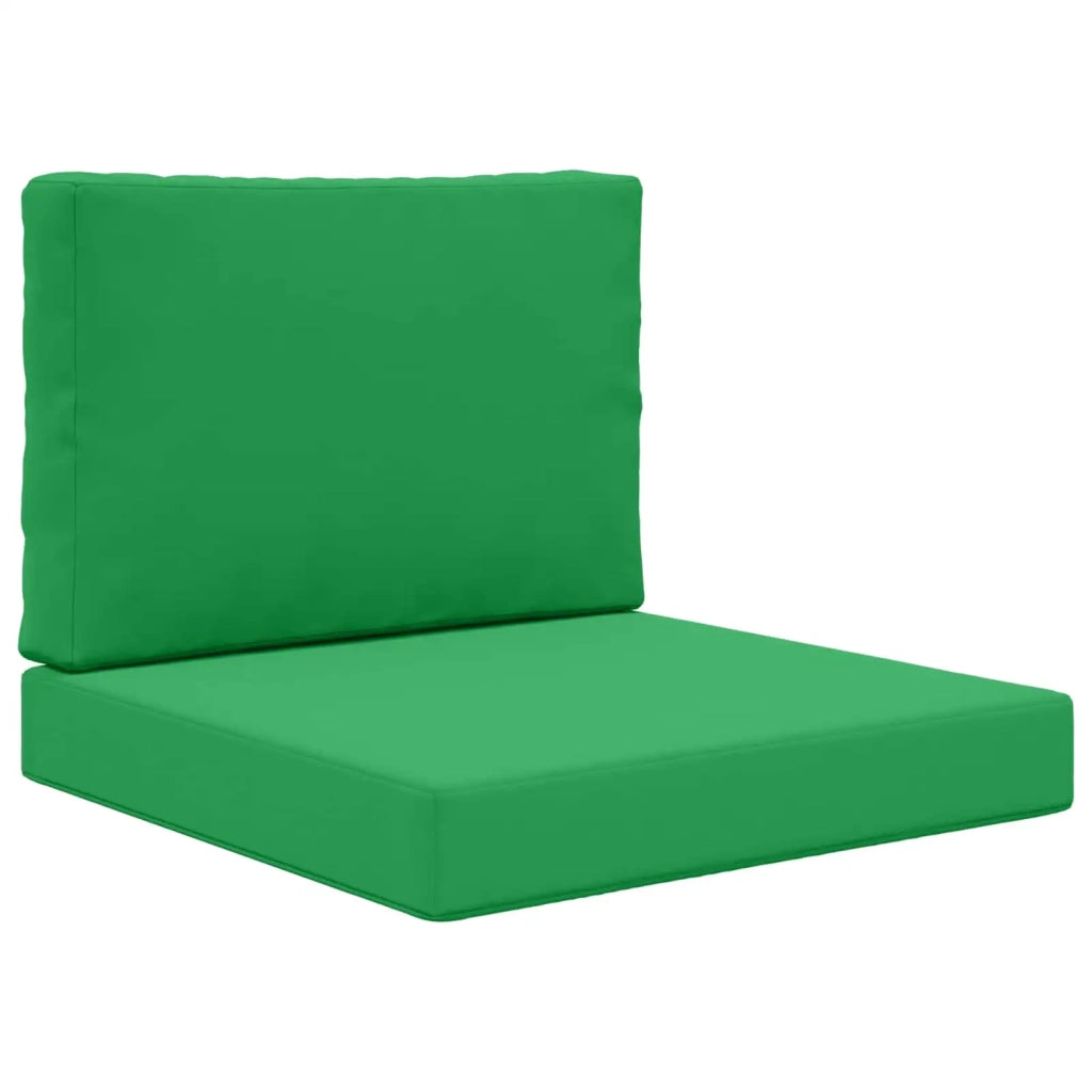 Cuscino per divano da esterno 2 pcs Verde Poliestere