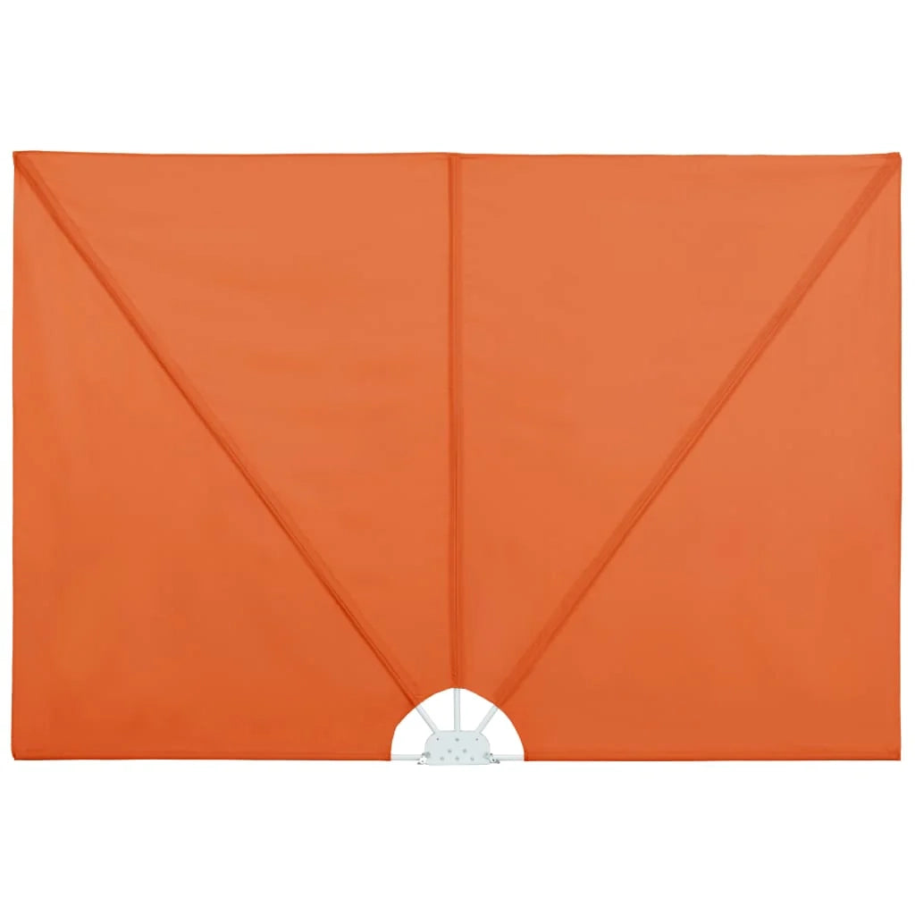 Tenda da sole laterale retrattile/schermo privacy per patio giardino terrazza balcone 240 x 160 cm arancione 02_0007078