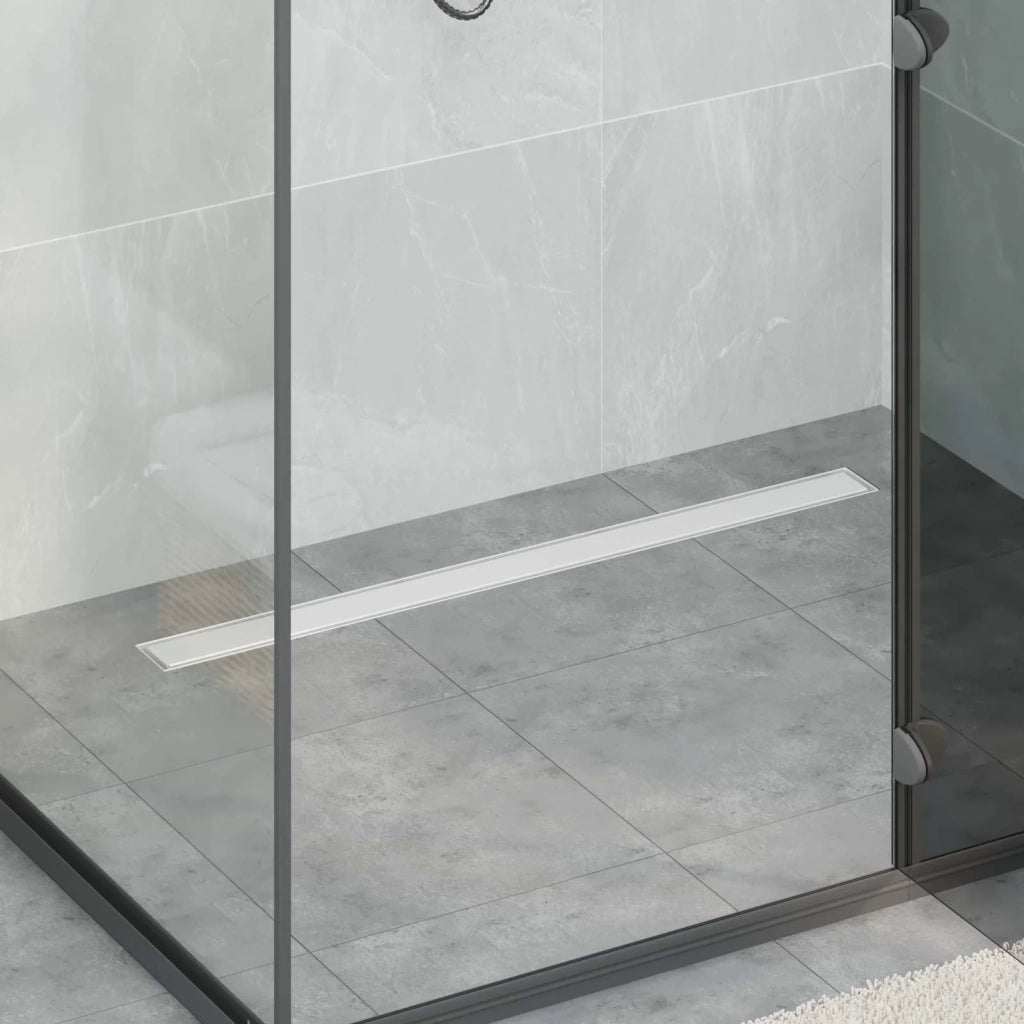 Drenaggio doccia 2 in 1 Argento 90 cm Acciaio Inox 304 CFW7578721