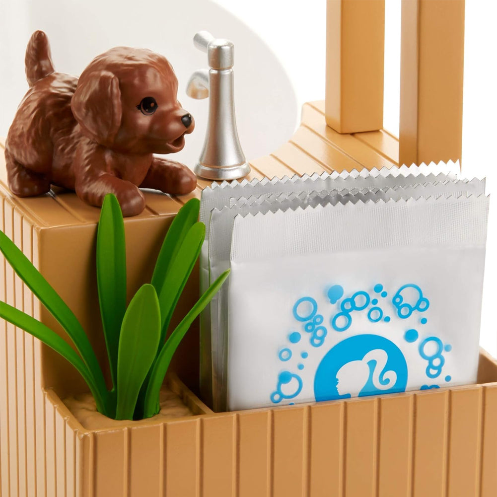 Barbie Wellness Playset Vasca da Bagno con Bambola Afroamericana Idea Regalo