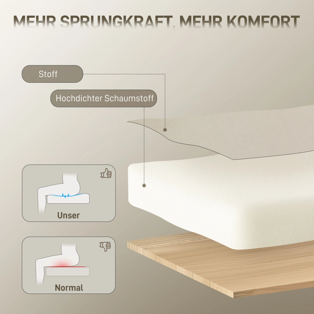 Sedia da Ufficio con Gambe in Metallo e Rivestimento in Velluto ¨C Minimal ¨C Cremewei?