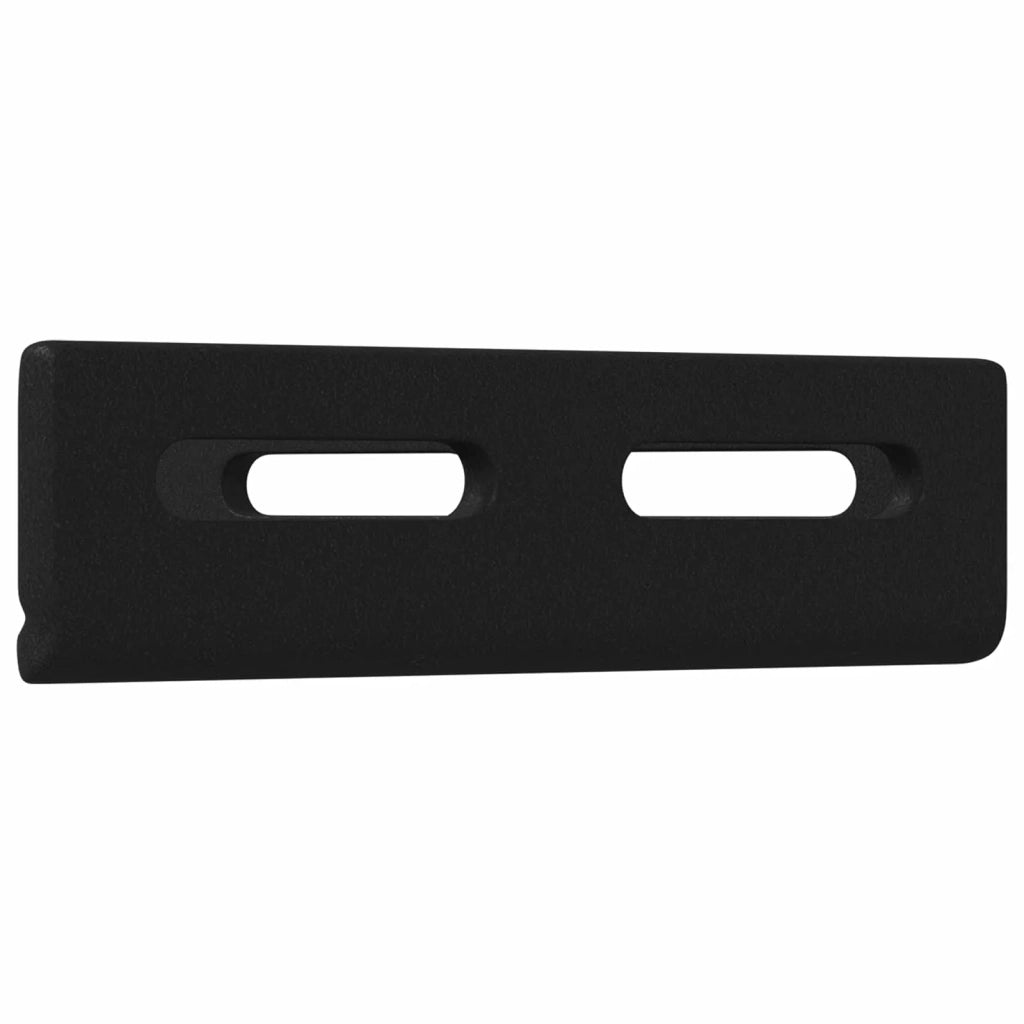 Staffa Angolare 2 pcs Nero 138,5 x 50,5 x 16 mm Ferro 864822