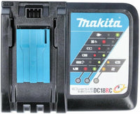 Makita DC18RC Caricabatteria caricatore rapido Li-ion 7,2V - 18V originale