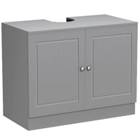 Mobile Sottolavabo da Bagno Linea Pietra Copricolonna con 2Ante Mobiletto Lavabo