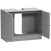 Mobile Sottolavabo da Bagno Linea Pietra Copricolonna con 2Ante Mobiletto Lavabo