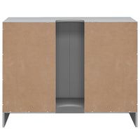 Mobile Sottolavabo da Bagno Linea Pietra Copricolonna con 2Ante Mobiletto Lavabo