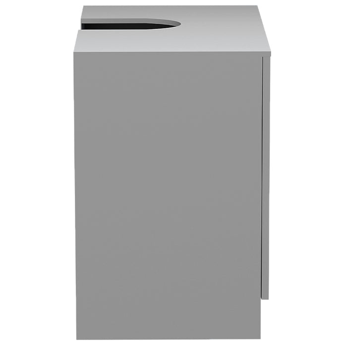 Mobile Sottolavabo da Bagno Linea Pietra Copricolonna con 2Ante Mobiletto Lavabo