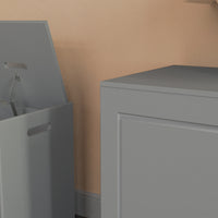 Mobile Sottolavabo da Bagno Linea Pietra Copricolonna con 2Ante Mobiletto Lavabo