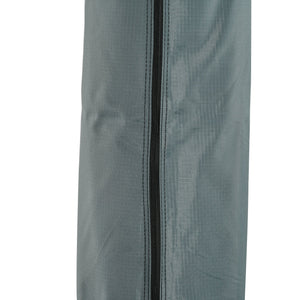 Copertura per Ombrellone Impermeabile con Cerniera e Laccio Grigio