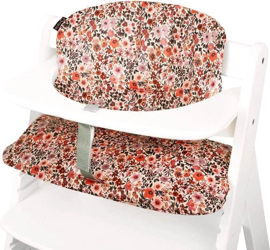 Cuscino per Bambini Disponibile in Molti Colori con Stampa a Mano Prodotto in Europa Conforme a Kinderstoel Alpha Modelli compatibili: Alpha Hauck Alpha Streepje