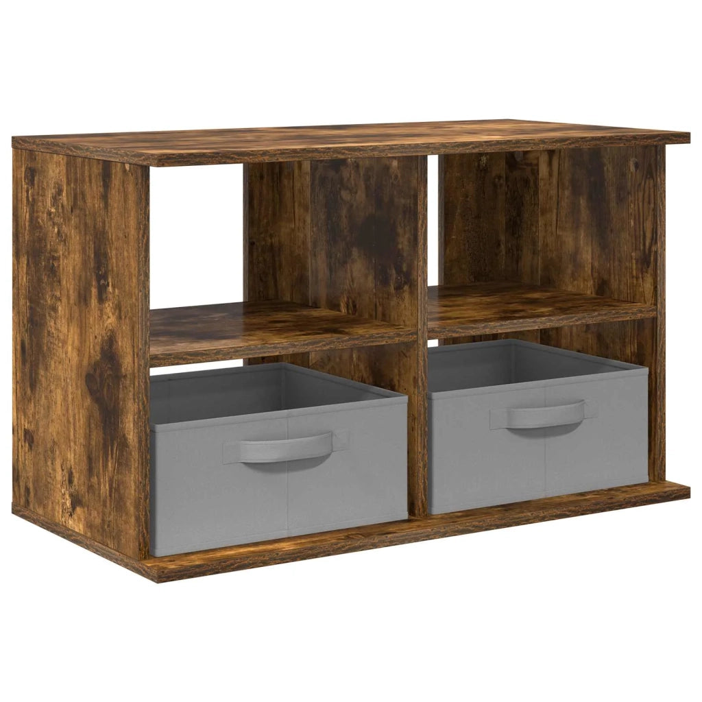 Supporto TV con cassetto Rovere fumé 79 x 40 x 48 cm