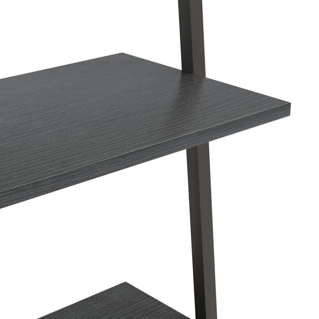 Scaffale Pendente a 3 Livelli Nero 64x34x116cm CFW5391905