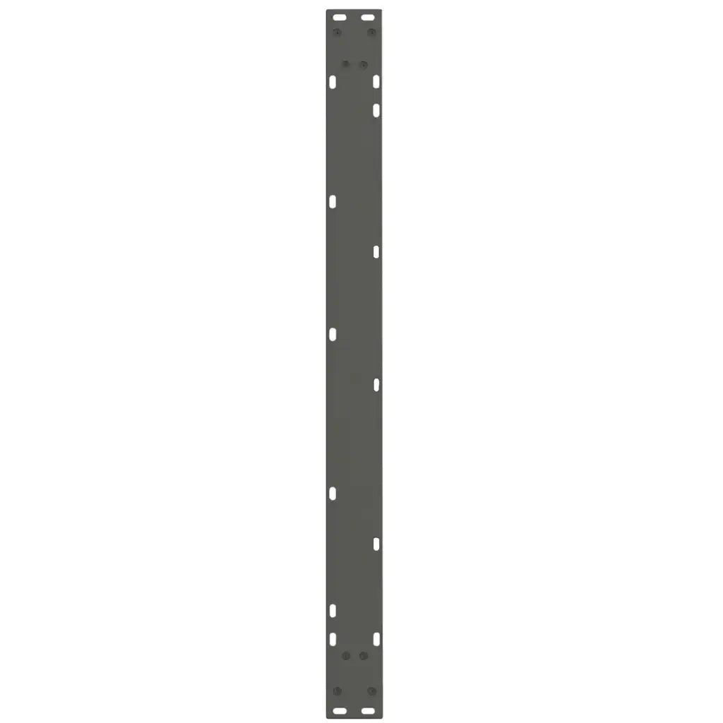 Gambe per tavolo da pranzo a forma di V 2 pz Antracite 100x(72-73,3) cm Acciaio