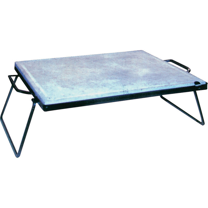 pietra ollare con telaio e gambe richiudibili 30x40 cm cod:ferx.41740