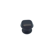 Pomolo fisso per porta SAGUATTI 172/60IB in alluminio marrone opaco