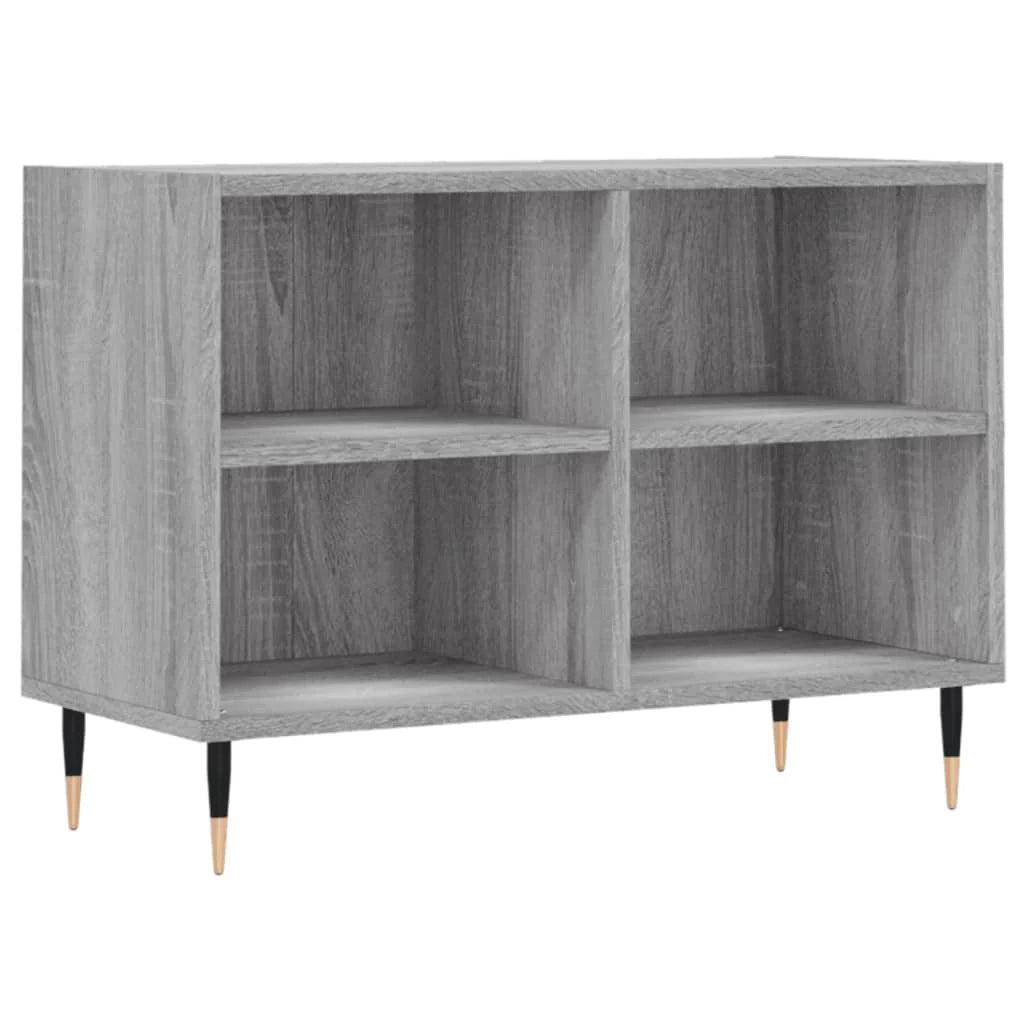 Mobile TV multimediale mensola TV credenza TV sala da pranzo soggiorno camera da letto Sonoma 69,5 x 30 x 50 cm legno ingegnerizzato grigio 02_0028448