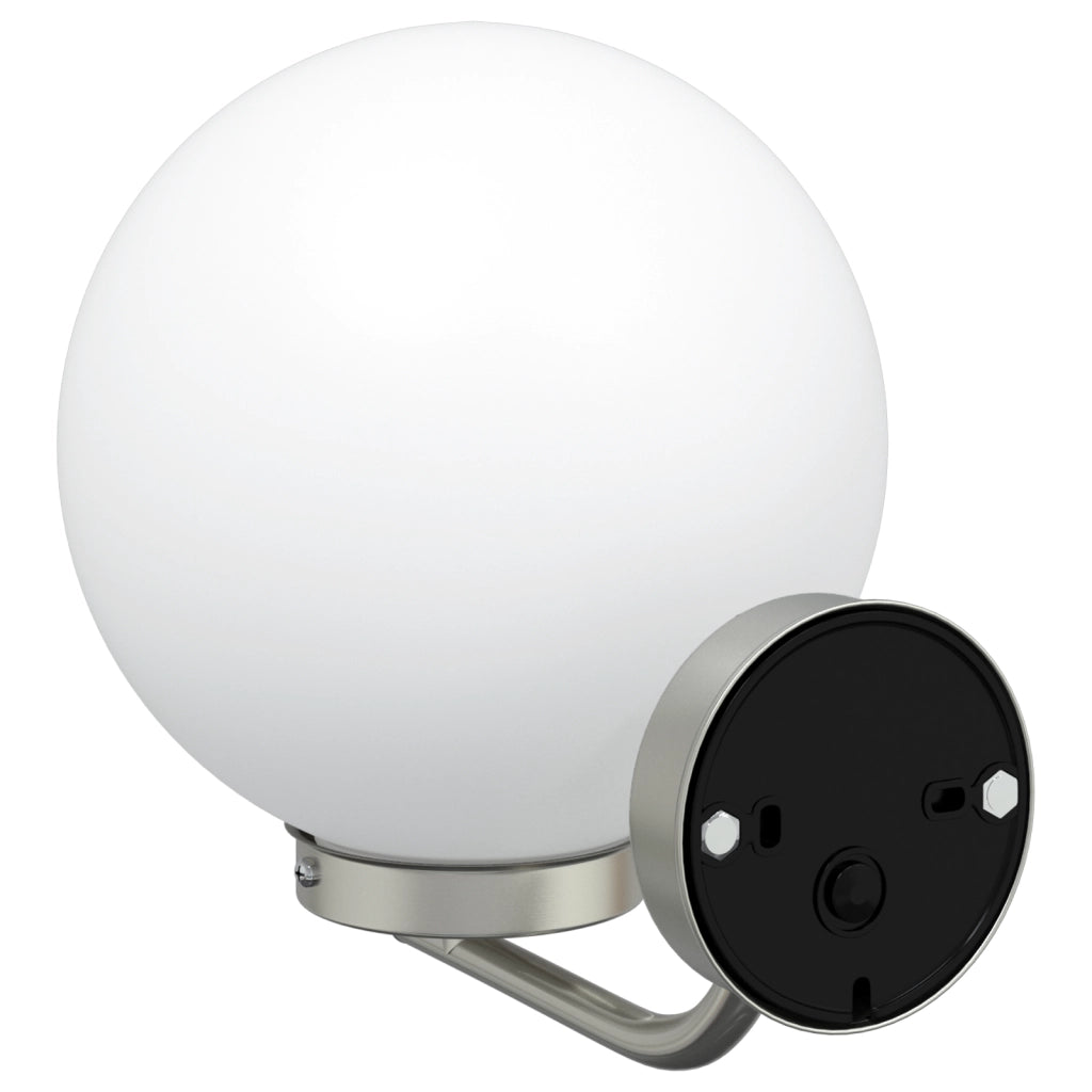 Lampade da Parete da Esterno  2 pz Acciaio Inossidabile Argento IP44