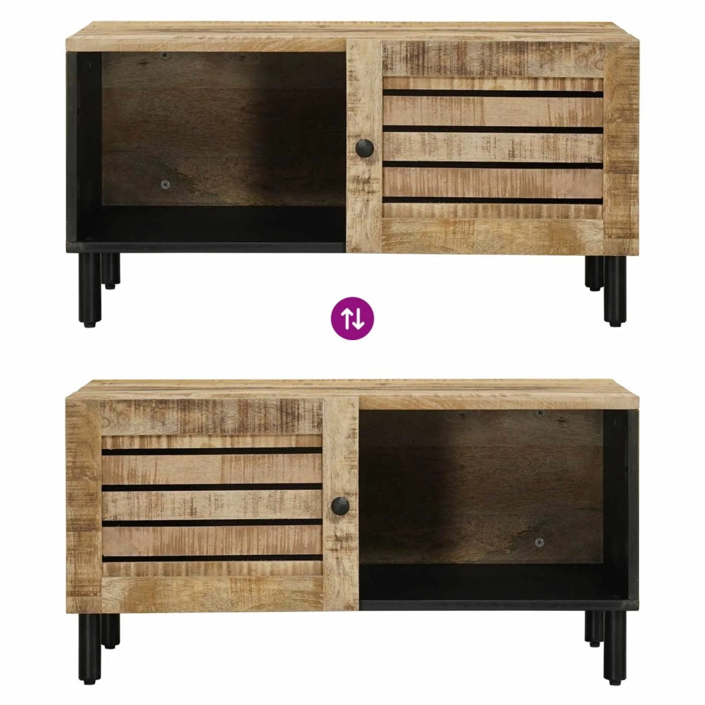 Tavolino da salotto Naturale 80 x 50 x 40 cm 4018848