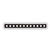 LIKA SLIM INCASSO LED SMD Alimentatore ONOFF incluso 2400 lm 4000 K 20 W 32° NERO