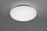 FARA PLAFONIERA LED 27W 3100lm, 3000 - 5500KDIFFUSORE METACRILATO CON EFFETTO CIELO STELLATO CON SMART CONTROL MOLTEPLICI FUNZIONI "WIZ" D. 60CM