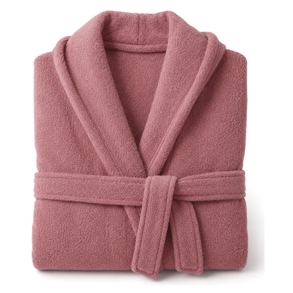 Satiza, Accappatoio 100% Cotone con Cappuccio, Rosa