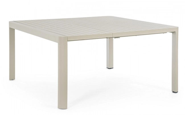 Tavolo Allungabile Alluminio Bianco Moderno da Esterno - HIDDEN