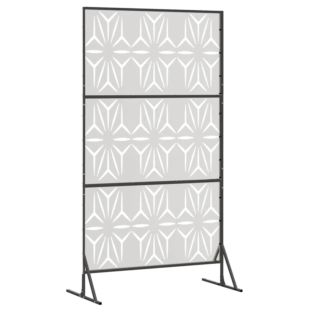 Schermo per Privacy Grigio 100 x 50 x 180 cm Acciaio CFW6760648