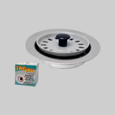 TAPPO A GRIGLIA PER LAVELLI Flangia Ø 70 - MARY PLAST