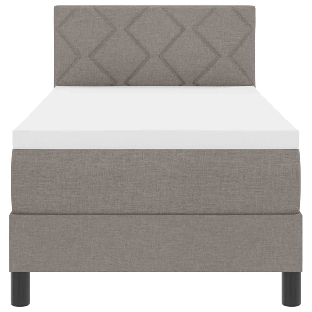 Letto a molle con testiera Talpa 80 x 200 cm Tessuto 3338724