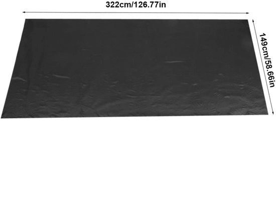 Tavolo coperto impermeabile - Dimensioni 149 x 322 cm - Materiale Polyester - Lavabile - Ideale per feste e cene - Crea un'atmosfera accogliente - Copertura tavolo