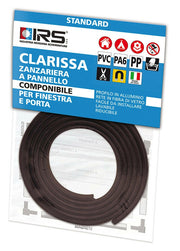 Magnete per Zanzariera Fissa a Pannello Clarissa Profilo Calamita IRS Colore: Avorio