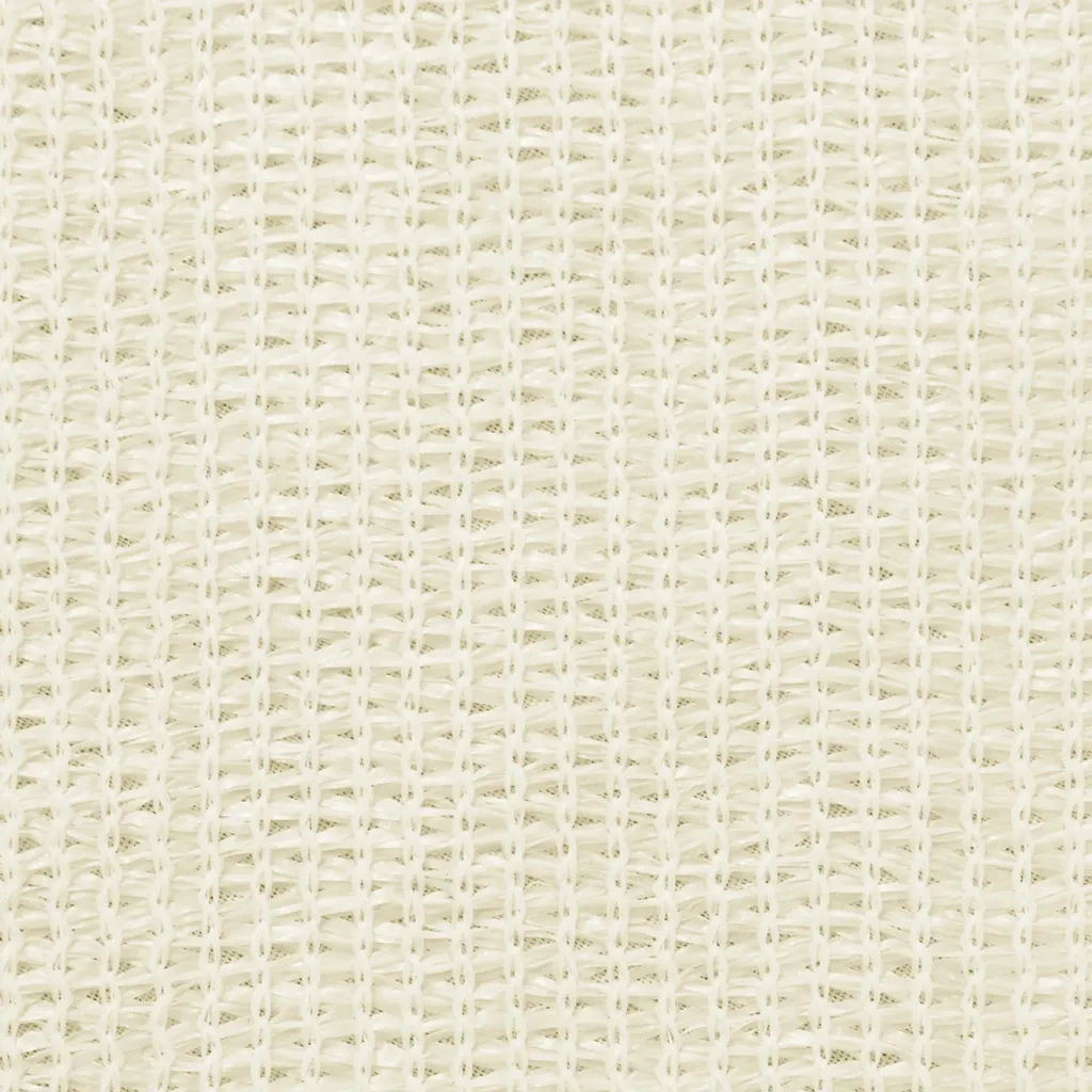 Schermo Frangivista per Balcone Crema 120x300 cm in HDPE 310928
