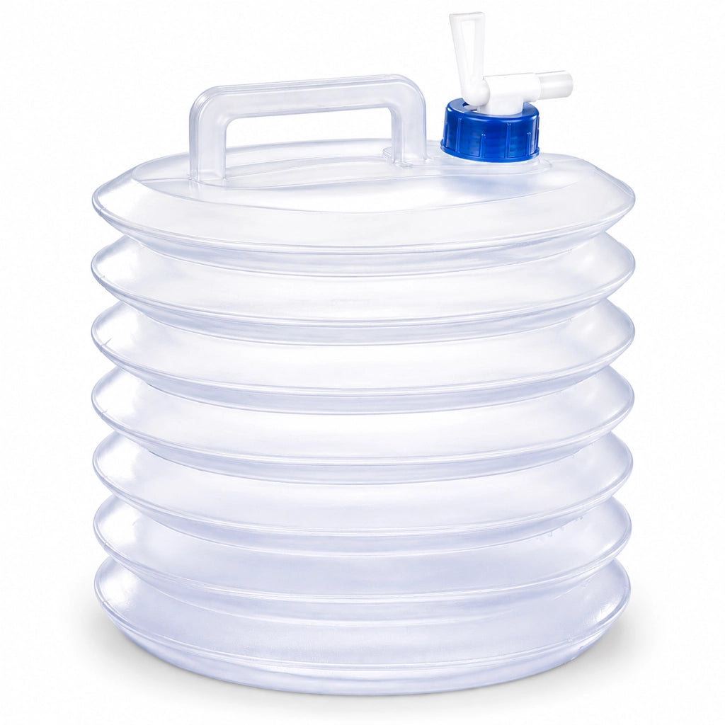 Tanica Acqua Pieghevole Con Rubinetto 10L 15L 15 Litri