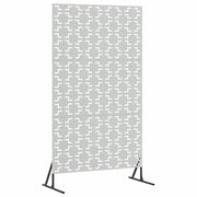 Schermo per Privacy Grigio 100 x 50 x 180 cm Acciaio CFW9625458