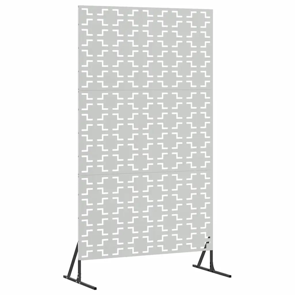 Schermo per Privacy Grigio 100 x 50 x 180 cm Acciaio CFW9625458