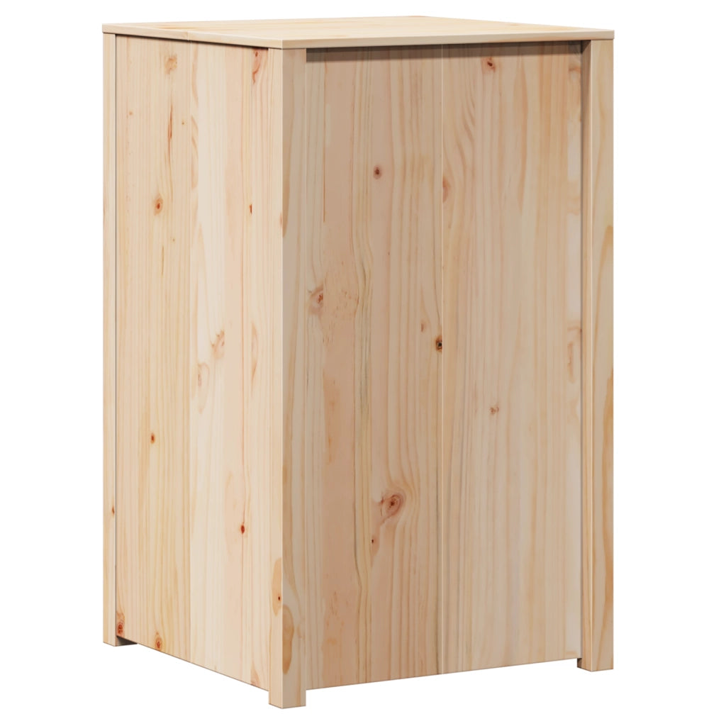 Armadio da Cucina Esterno 55x55x92 cm in Legno Massello di Pino