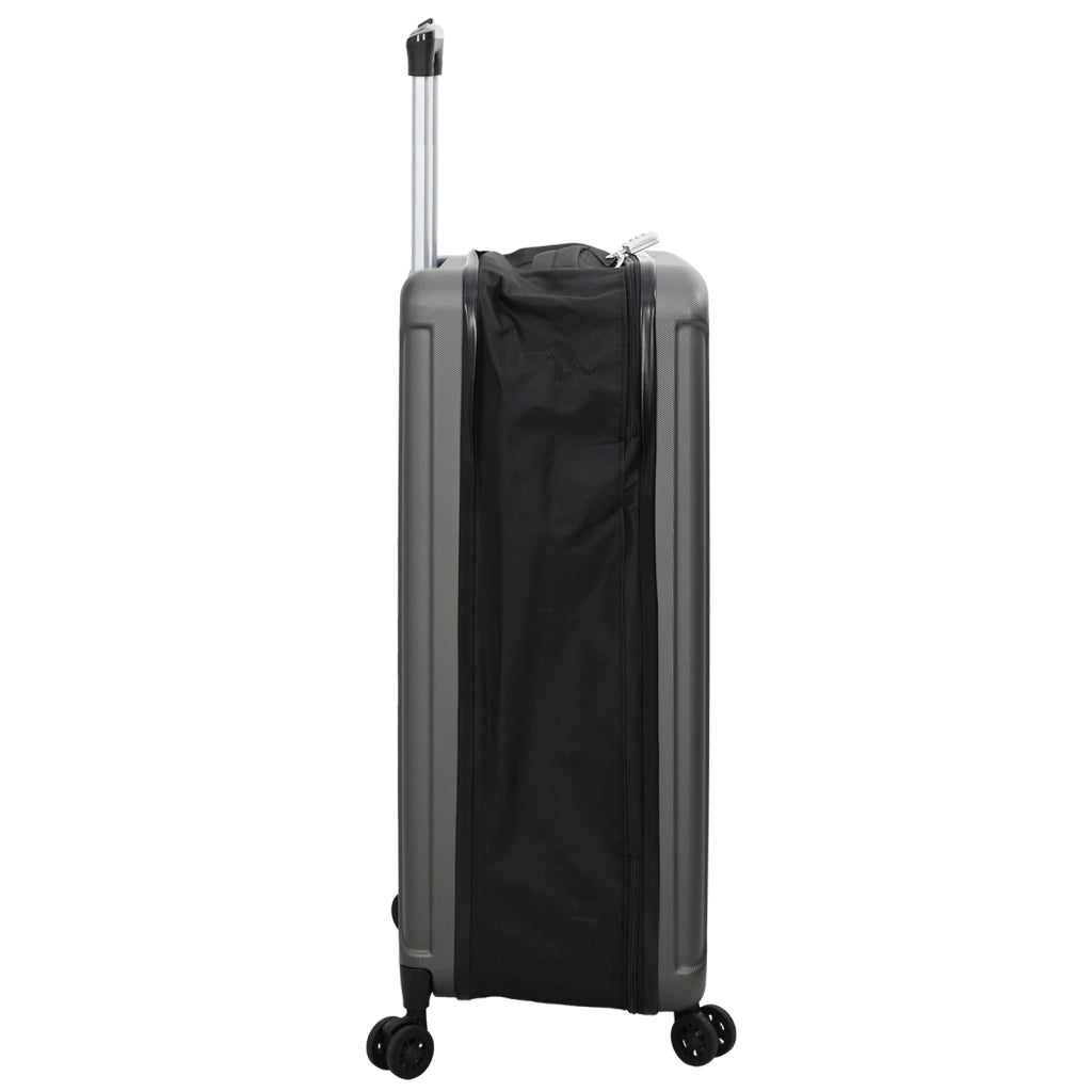 Valigia rigida 28'' Grigio scuro 50x30x76 cm ABS
