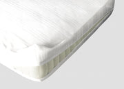 Coprimaterasso Bianco Protezione Letto Materasso Modello Sanfort Con Zip - Singolo - Coprimat Zip
