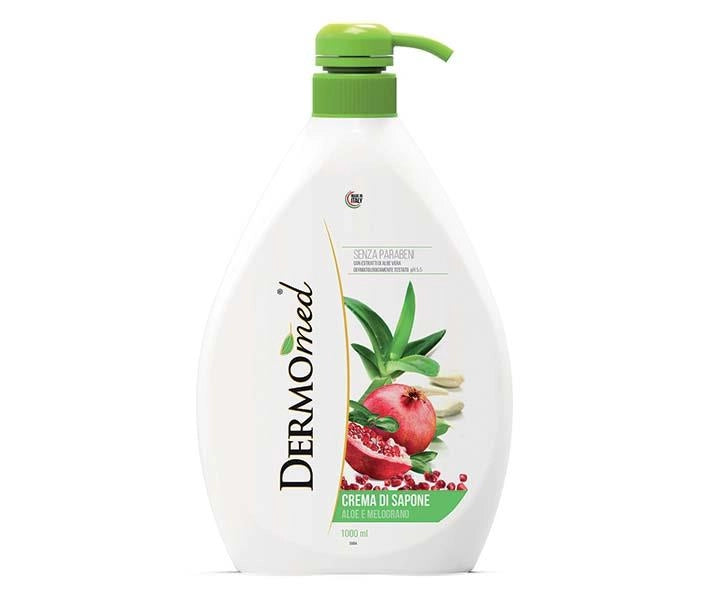 DERMO MED SAPONE LIQUIDO ALOE & MELOGRANO SENZA PARABENI 1LT