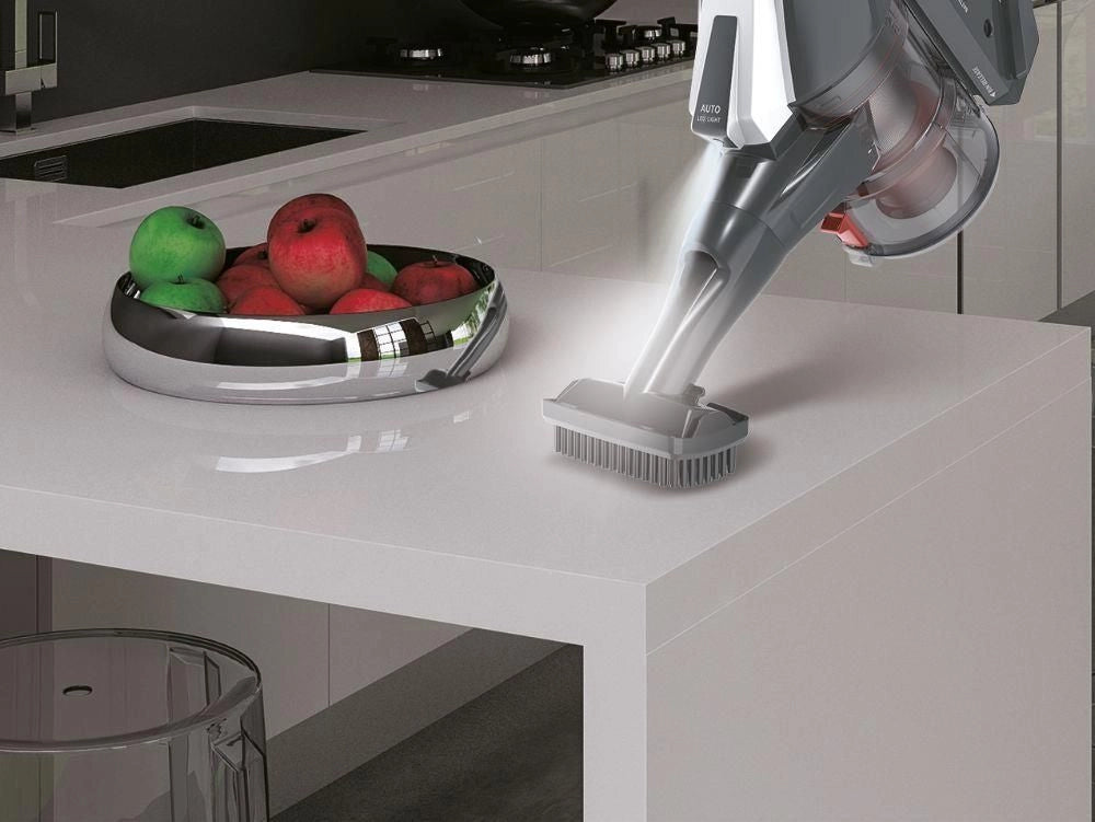 Hoover H-FREE 300 HF322AFP 011 aspirapolvere senza filo Grigio, Titanio Senza sacchetto