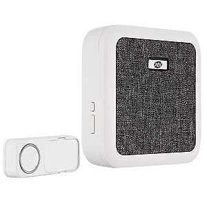 REV 0082610103 Orchestra Campanello Wireless 58 Melodie Portata 150m Alimentazione 230V~ Tasto IP55 colore Bianco