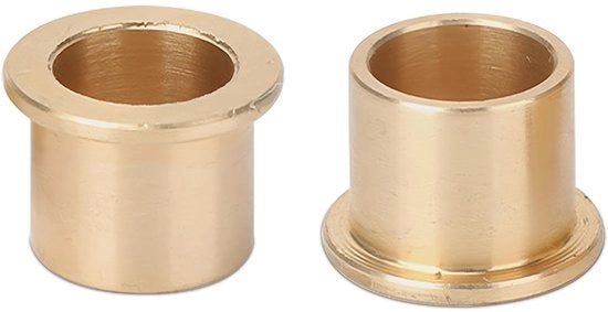Lager a flangia con boccola 16 mm, diametro di asse 20 mm, lunghezza 20 mm, spessore di flangia 2 mm, lager a flangia in ottone sinterizzato